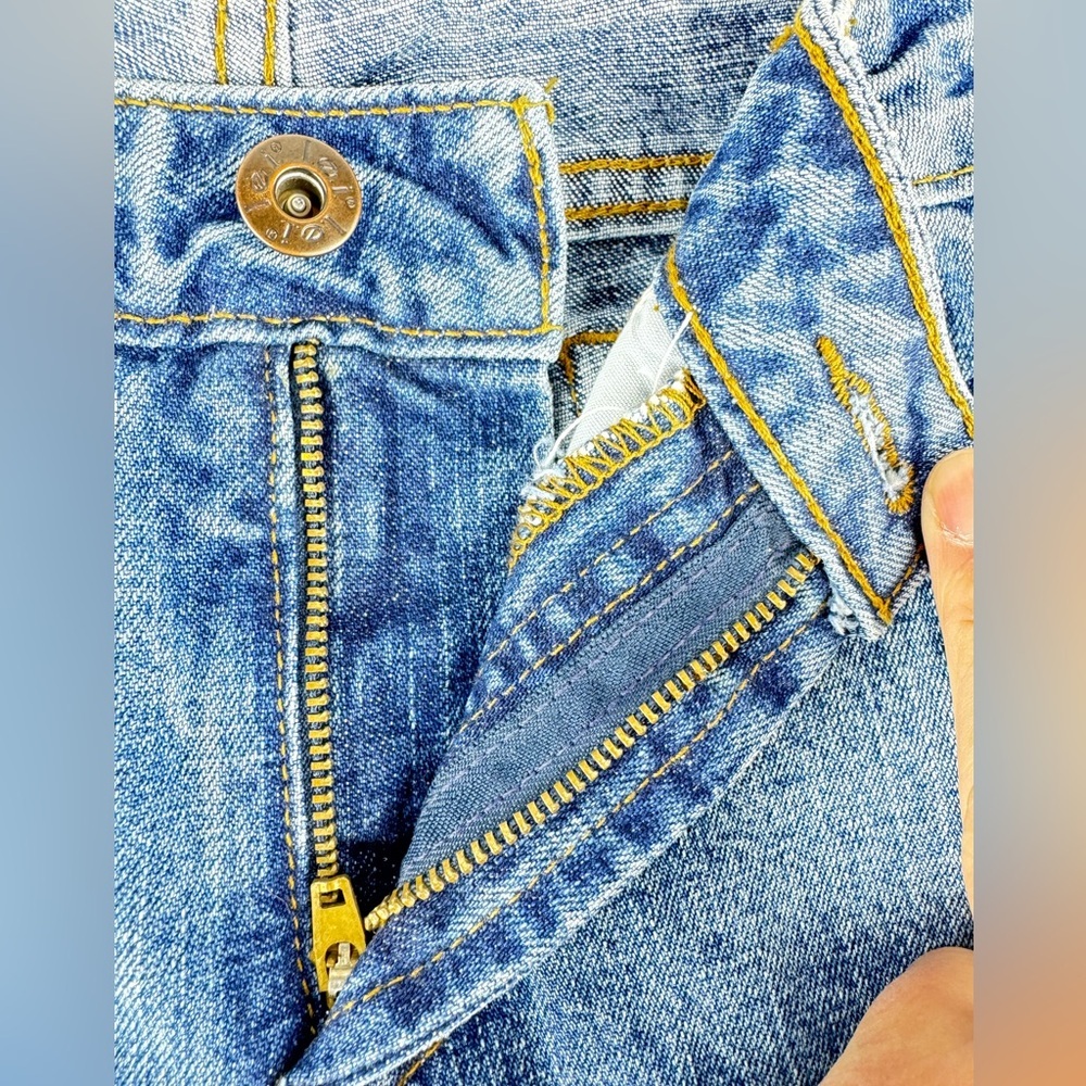 NWT Vintage 90’s LEI Women's Bootcut 100% Cotton Denim Jeans - Picture 3 of 10